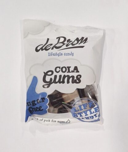 deBron Cola Gums Sugar Free 100g