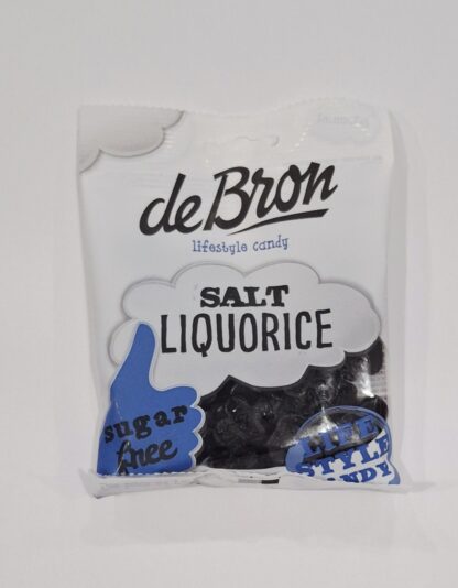 deBron Salt Licorice Sugar free 100g