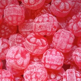 Bulk Schuttelaar Raspberry Hard Candy per 100g