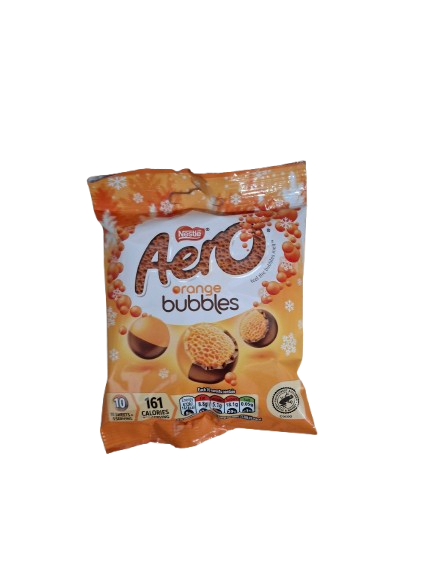 Nestle Aero Bubbles Orange Pouch 70g UK