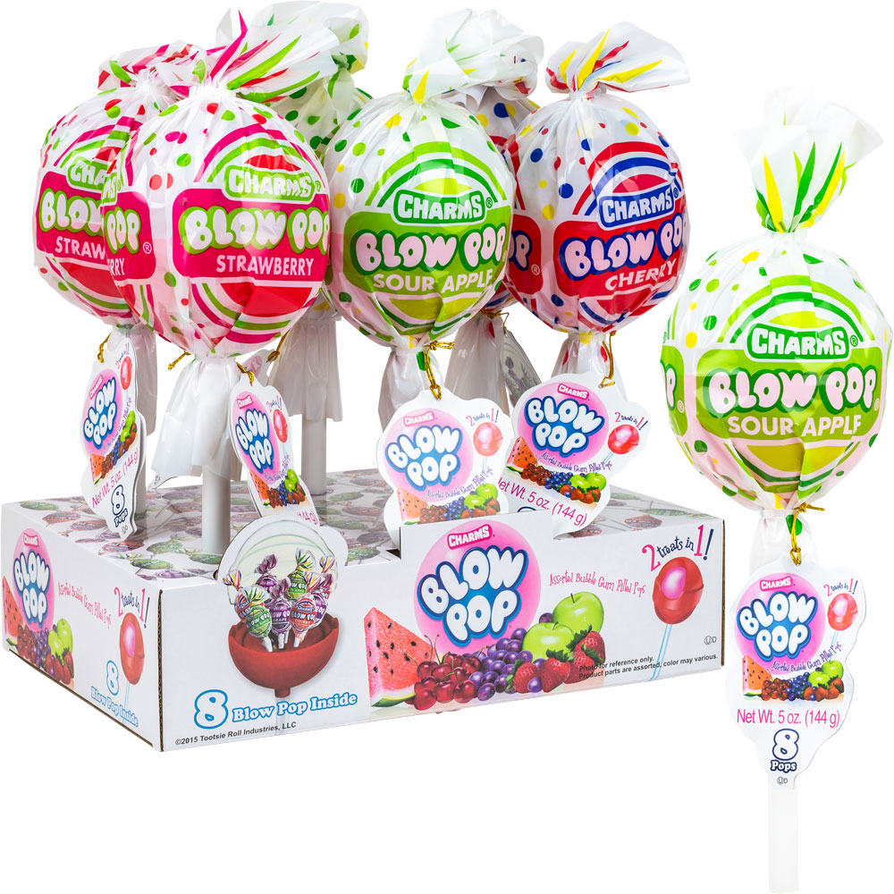 Giant Charms Blow Pop 144g