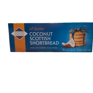 Duncan's Shortbread All Butter Coconut 150g UK