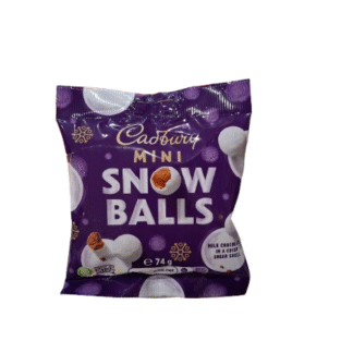 Cadbury Mini Snowballs 74g UK