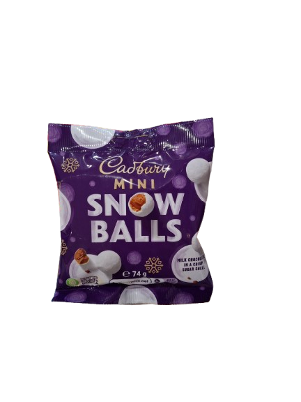 Cadbury Mini Snowballs 74g UK
