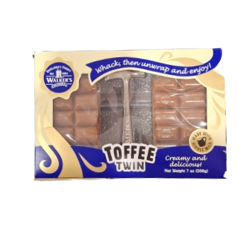 Walker's Duo Pack Toffee Slab with Hammer 200g UK