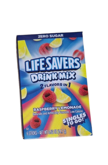 Lifesavers Drink Mix Raspberry Lemonade 29g