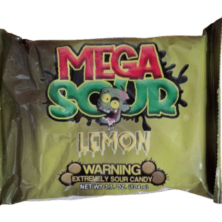 Barnetts Mega Sour Balls Lemon 104g