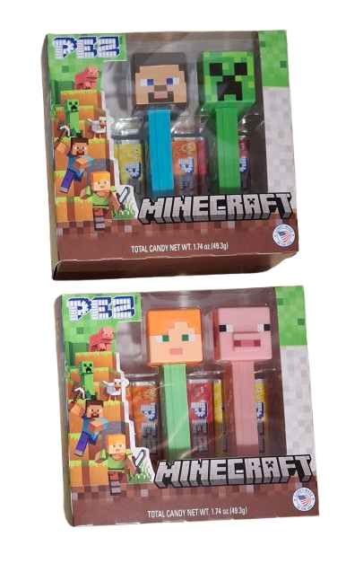 PEZ Minecraft Twin Pack 49.3g