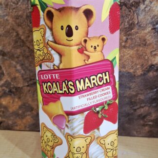 Koala's March Strawberry Cream filled cookies 41g-Thailand 57g