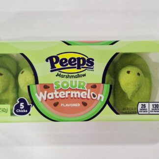 Peeps Marshmallow Sour Watermelon 5pk 42g