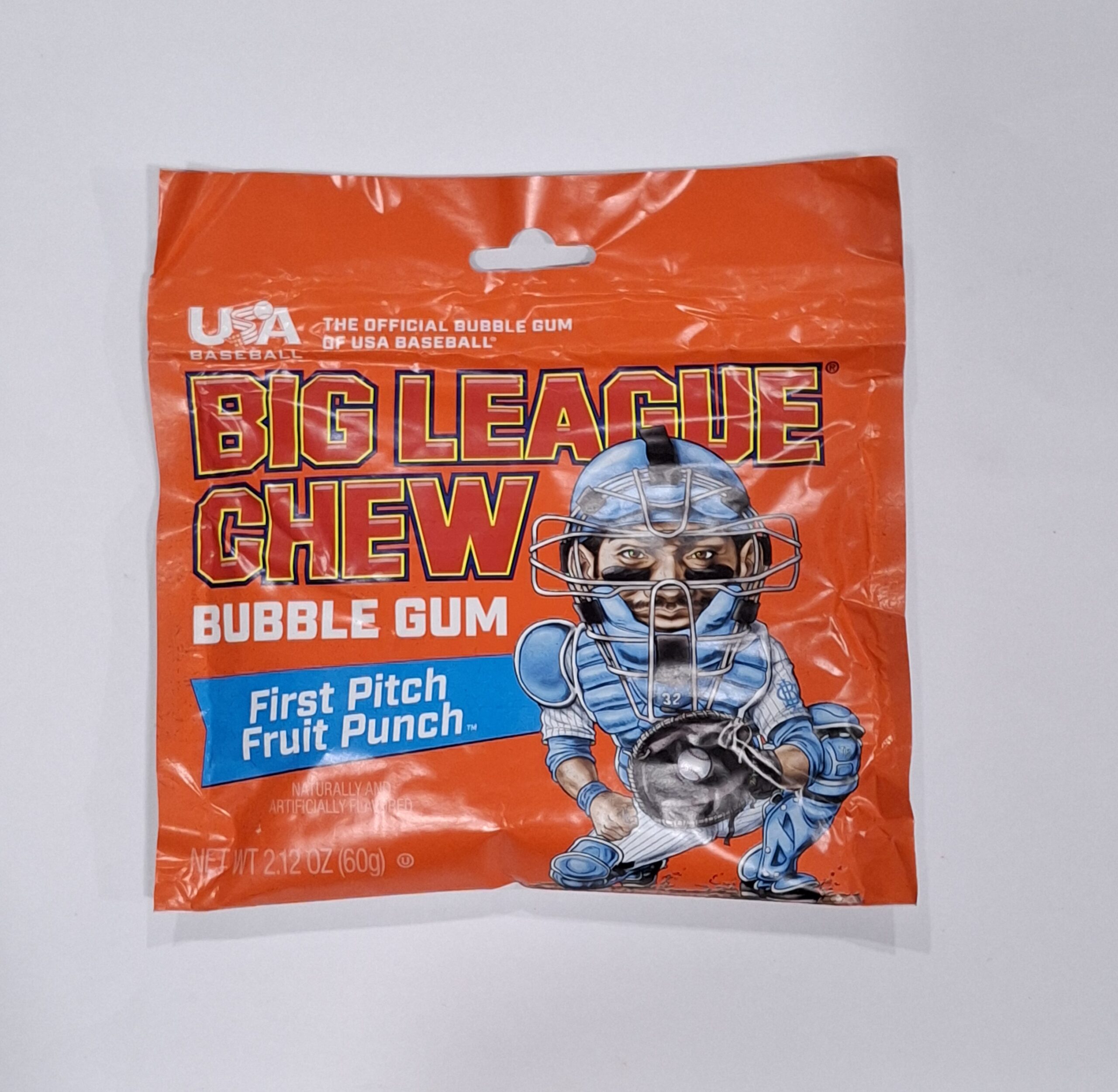 Big League Chew First Pitch Fruit Punch 60g