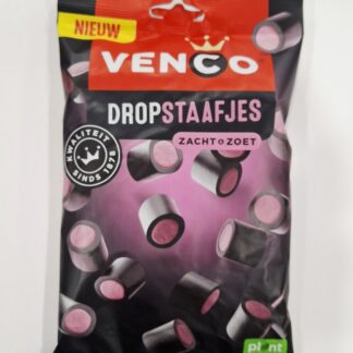Venco Dropstaafjes Soft and Sweet 180g
