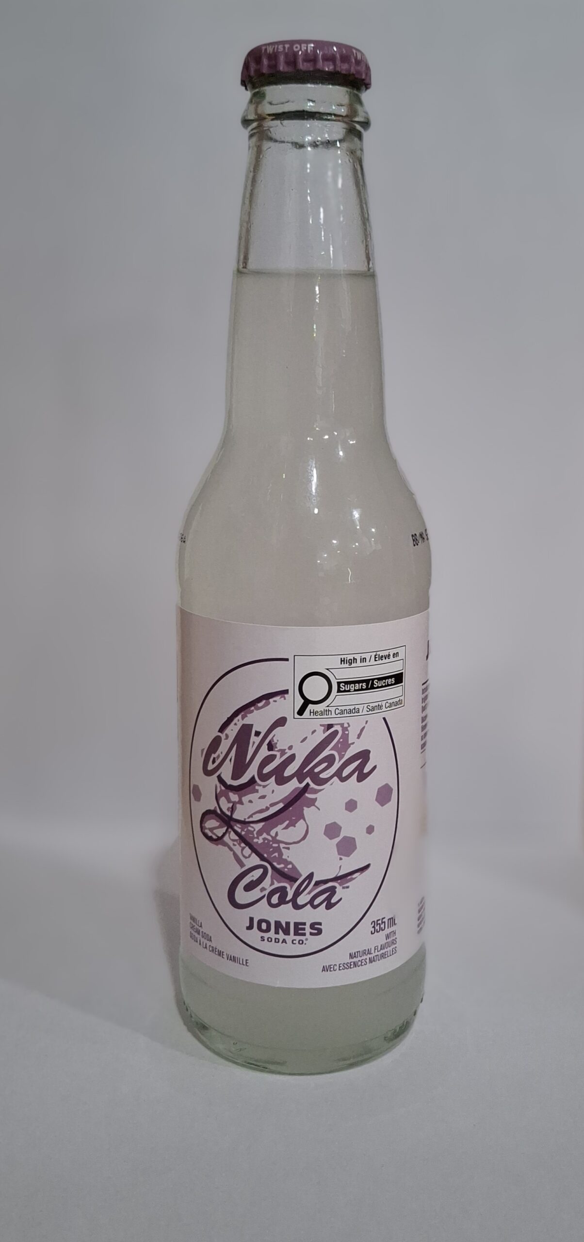 Jones Soda Fallout; Sunset Sarsaparilla, Nuka Grape, Nuka Cola Quantum, Nuka Quartz Cola, Nuka Cranberry 355ml-Limited Edition - Image 3