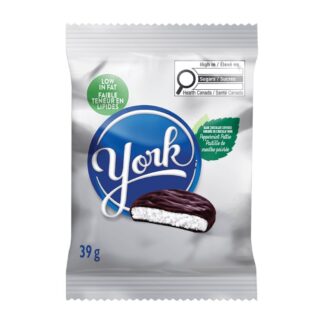 York Dark Chocolate Peppermint Pattie 39g
