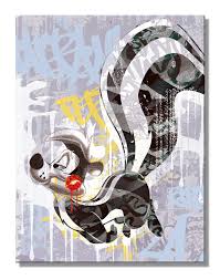 Tin Sign Pepe Le Pew 21cm x 27.5cm 137g
