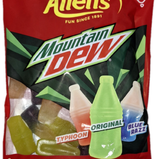 Allen's Mountain Dew Gummy Bottles 190g-Australia