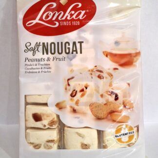 Lonka Soft Nougat-Peanuts and Fruit 210g